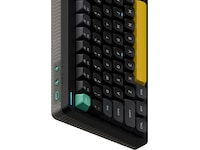 NuPhy Halo75 V2 trådløst gaming tastatur (Obsidian black/Raspberry) Gamingtastatur