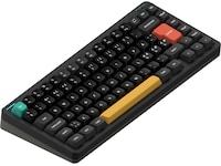 NuPhy Halo75 V2 trådløst gaming tastatur (Obsidian black/Raspberry) Gamingtastatur