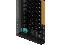 NuPhy Halo75 V2 trådløst gaming tastatur (Obsidian black/lemon) Gamingtastatur
