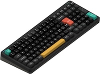 NuPhy Halo96 V2 trådløst gaming tastatur (Obsidian black/Raspberry) Gamingtastatur