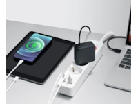Andersson Strømforgrener 3 uttak 2 USB 1,5m (hvit) 2pk Skjøtekabel & forgrener