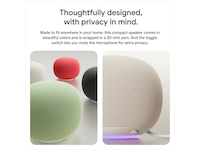 Google Home-høyttaler (porcelain) Trådløs / Bluetooth-høyttaler