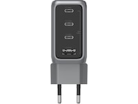 Andersson D1004C 100W GaN veggladere (grå) Mobilladere