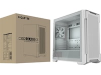 Gigabyte C102 Glass ICE Mid Tower (hvit) Mini/Micro/Nano tower