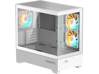 Gigabyte C201 Panoramic ICE Mid Tower (hvit) Midi tower