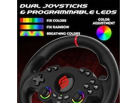 Subsonic 220 RS Multi Racingrat med Pedaler Ratt og pedaler