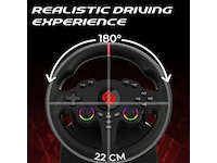 Subsonic 220 RS Multi Racingrat med Pedaler Ratt og pedaler