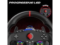 Subsonic 270 GT Gaming Ratt med Pedaler og Paddles Ratt og pedaler