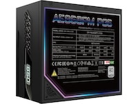 Gigabyte AORUS ELITE P850W PSU (sort) Enheter