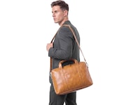 Andersson LPB-P4300 Laptop Bag 16" PU Leather (brun) Ryggsekk, veske & mappe