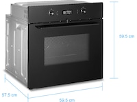 AVANT Innebygd Ovn 11 Funksjoner Triple-Glass BTIO70LE  Stekeovn