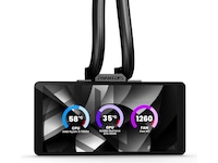 Phanteks Glacier One 36025 LCD Kjøler (sort) CPU - Vannkjøling