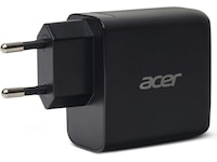 Acer 67W GaN PD-lader med 3 porter Batteri og lader