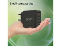 Acer 100W GaN PD-lader med 4 porter Batteri og lader