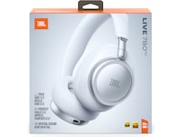 JBL LIVE 780NC Trådløse over-ear hodetelefoner (hvit) Hodetelefoner