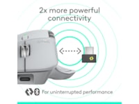 Logitech MX Master 4 Trådløs Ergonomisk Mus (lysegrå) -B-Grade Demo mus