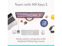Logitech MX Master 4 Trådløs Ergonomisk Mus (lysegrå) -B-Grade Demo mus