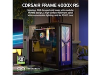 Corsair FRAME 4000X RS Mid Tower (sort) Midi tower