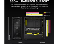 Corsair 3200D RS Mid-Tower (grå) Midi tower