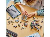 LEGO Star Wars Mandalorianeren og Grogu mot Huttpalassets Vaktdroide 75451 