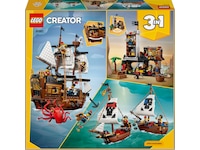 LEGO Creator 3-i-1 Ikonisk sjørøverskute 31387 LEGO
