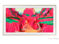 Samsung 75" ramme til The Frame og The Frame Pro (2021-2025, Sand Gold) -B-Grade Demo TV/projektor