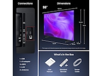 Samsung Crystal UHD 4K Smart TV U7005H 50 - 59 tommer TV
