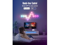 Mission SG Radiance H RGB Vegglampe 6 Paneler Led strips & underholdning