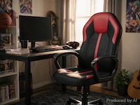 Mission SG Ymir V3 Gamingstol for barn (Rød/Sort) Gamingstoler