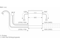 iQ500, Helintegrert oppvaskmaskin, 60 cm, XXL Integrert oppvaskmaskin