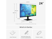 Samsung 24" Full-HD Smart TV F6005F (2025) 20 - 49 tommer TV