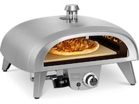 Gass pizzaovn 8kW 45cm rustfritt stål Pizzaovner