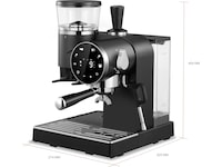 Loeffen LFEM7000 Espressomaskin med kvern og melkeskummer Melkeskummer