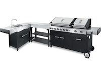 Austin and Barbeque Gassgrill 8+2 brennere Grill