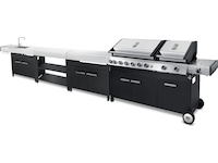 Austin and Barbeque Gassgrill 8+2 brennere Grill