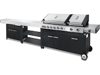 Austin and Barbeque Gassgrill 8+2 brennere Grill