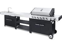 Austin and Barbeque Klassisk gassgrill 6 brennere Grill