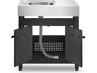 Austin and Barbeque Sidebord med Vask Vogner til utendørsgriller