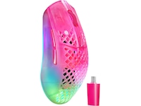 SteelSeries Aerox 3 WL Gen 2 Wireless gamingmus (magentahaze) Gamingmus