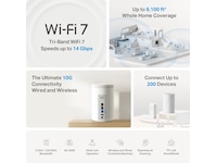 TP-Link Deco BE68 mesh router 1-pack Routere