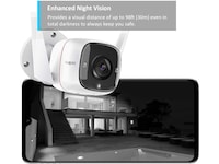 TP-Link Tapo C310 WiFi utendørs overvåkningskamera (hvit) - 2pk Overvåkningskameraer