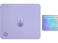 SteelSeries QcK Large musematte (lavendel) Gamingmusematte