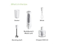 Braun Håndmikser MQ50.236.M Hånd- & stavmiksere