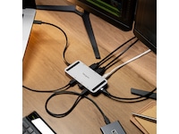 Targus USB4 140W Dual Video Mobile Dock (Silver) Dockingstasjon & USB-HUB