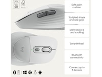 Logitech Signature Comfort M850 L trådløs mus (hvit) Mus