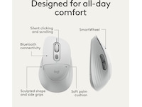 Logitech Signature Comfort M850 L trådløs mus (hvit) Mus