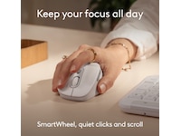 Logitech Signature Comfort M850 L trådløs mus (hvit) Mus