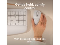 Logitech Signature Comfort M850 L trådløs mus (hvit) Mus