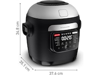 OBH Nordica Actifry Multicooker 6L Frityrkoker (sort) Mat- & dampkokere