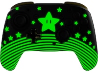 PowerA Trådløs kontroller Nintendo Switch Super Mario Star (Lyser i mørket) Tilbehør til spillkonsoller